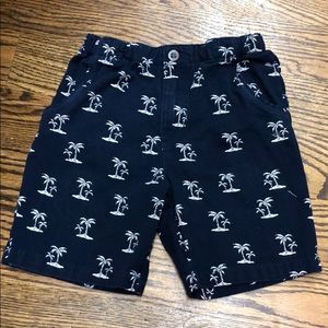 Hatley Navy printed boys shorts